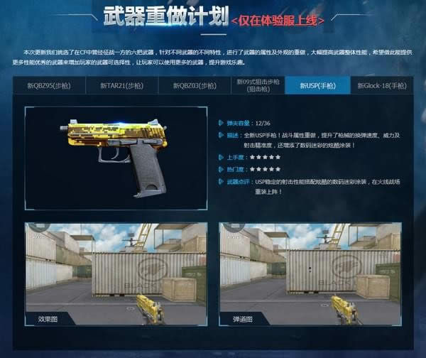 cf新版本武器新生