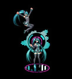 dnf初音套光环外观浏览 dnf初音套光环特效浏览