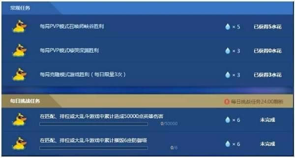 lol泳池派对任务攻略
