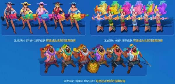 lol泳池派对海克斯战利品