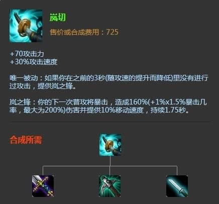 lol8.11岚切船长出装符文推荐 岚切船长桶桶暴击爆炸输出