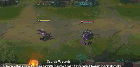 《英雄联盟》新英雄虚空之女凯莎技能演示 刺客型ADC爆发极强