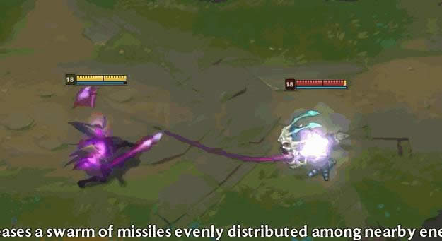 《英雄联盟》新英雄虚空之女凯莎技能演示 刺客型ADC爆发极强