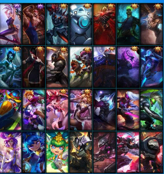 lol��ٻ2017ȫ���� lol���ڻ���Ƥ���õ�����