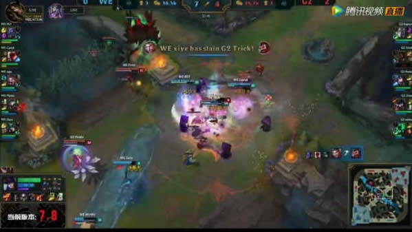 lol������WEvsG2�������Ƶ��ַ MSI�����WE��G2����ս��