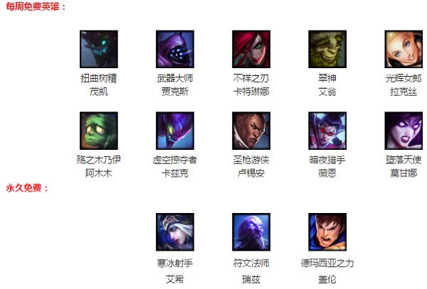 lol5��26������Ӣ�۸���2017 lol����Ӣ�۲�ѯ5.26