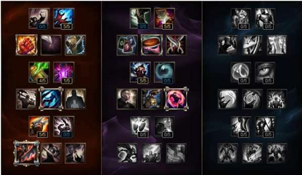 lol��Ѫ�츳���� lol7.5�汾��Ѫ�츳���