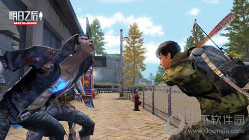 明日之后与丧尸战斗