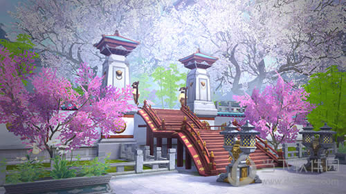 《轩辕传奇手游》庭院