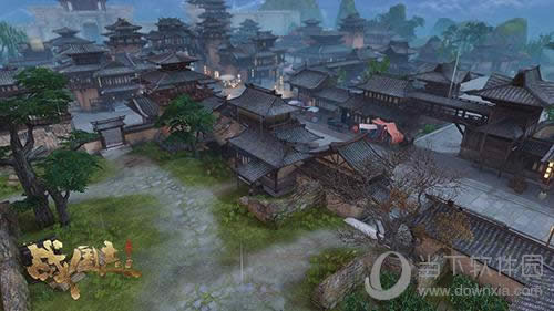 三国志雨天美景