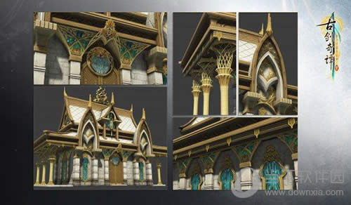 古剑奇谭三天鹿城建模一