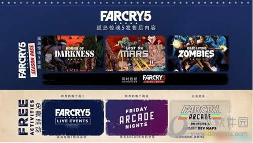 孤岛惊魂5季票内容