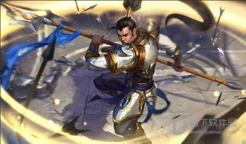 LOL赵信原图重做 至少年轻20岁