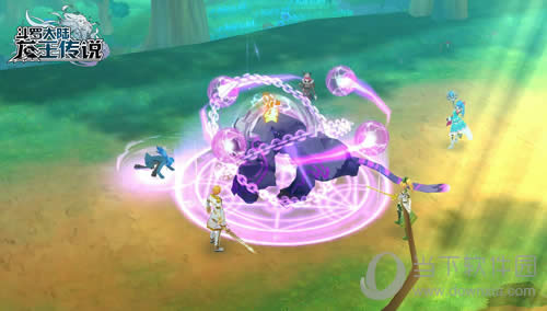 龙王传说手游战斗画面1