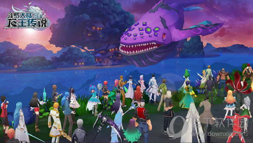 龙王传说手游画面