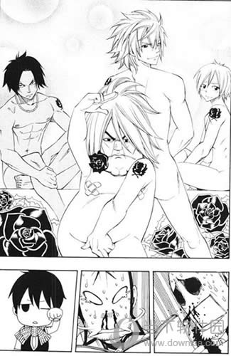 妖精的尾巴漫画中的一夜