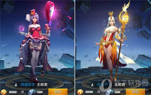 王者荣耀王昭君新模型抢先看 峡谷逆天大长腿优化