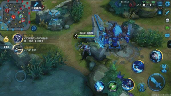 王者荣耀白起重做技能动图 隔墙拉人过墙强的一匹