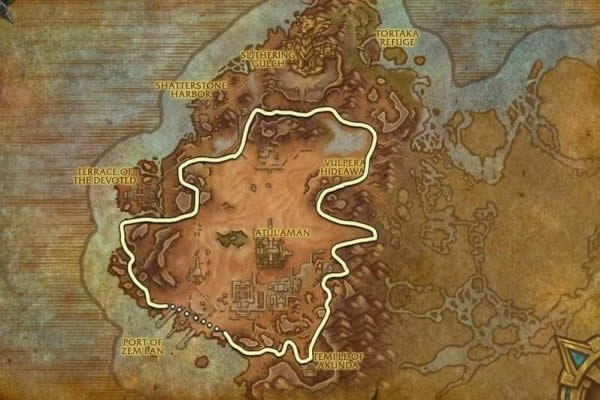 魔兽世界8.0六张新地图矿点刷新路线 魔兽世界8.0六张新地图矿点在哪里