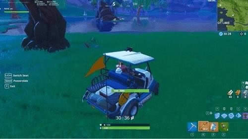 堡垒之夜卡丁车怎么用 高尔夫车全方位玩法攻略