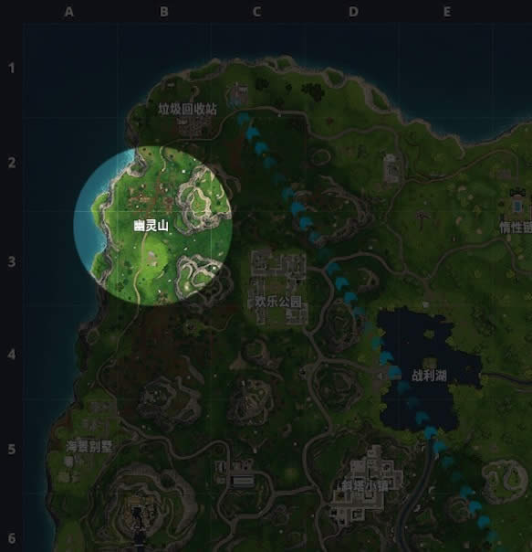 堡垒之夜新手跳哪里好 新手跳伞落点位置推荐