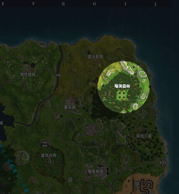 堡垒之夜新手跳哪里好 新手跳伞落点位置推荐