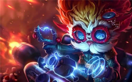 英雄联盟大发明家(大头)主Q技能好