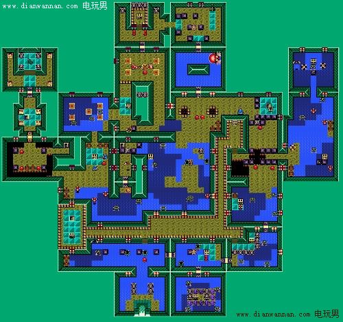 GBC《塞尔达传说梦见岛DX》迷宫攻略