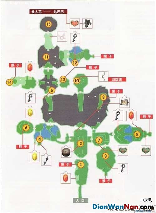 塞尔达传说黄昏公主图文攻略 任务流程+迷宫地图