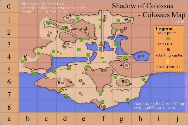 旺达与巨像地图资源在啥地方 旺达与巨像资源分布图示