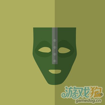 疯狂猜图一个绿色的面具答案是啥?