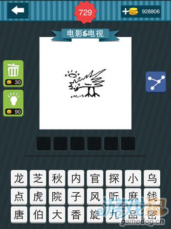 疯狂猜图一只鸟在低头吃米头上还有个圆圈是啥电影