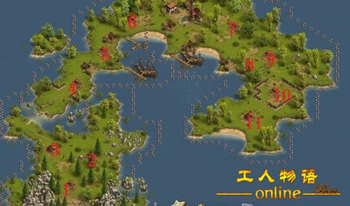 工人物语ol海盗岛攻略