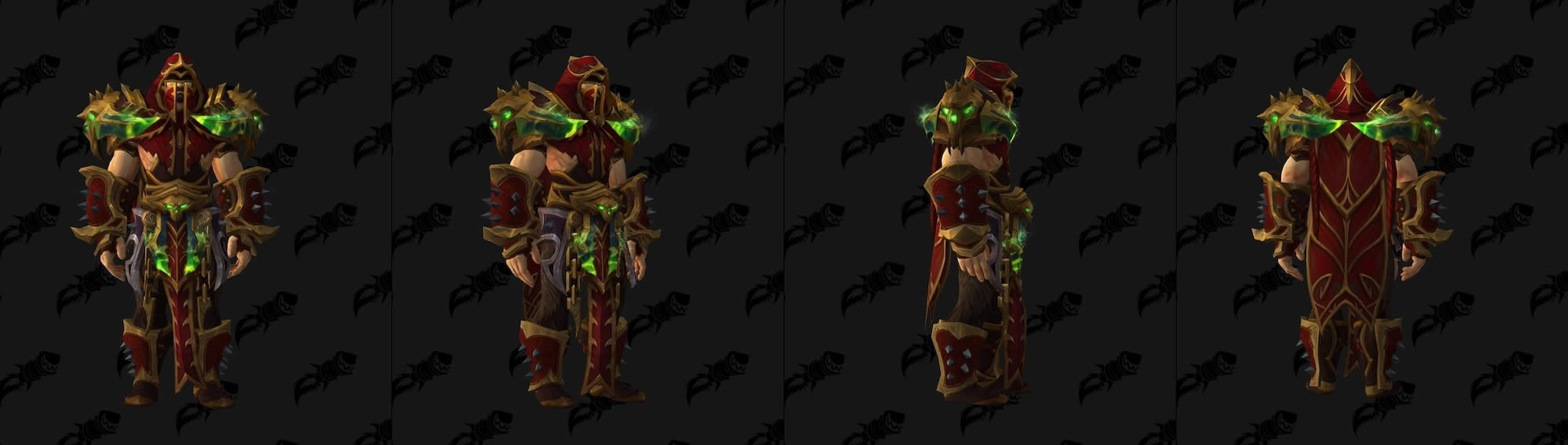 PTR7.3 全职业PVP护甲套装外观配色预览