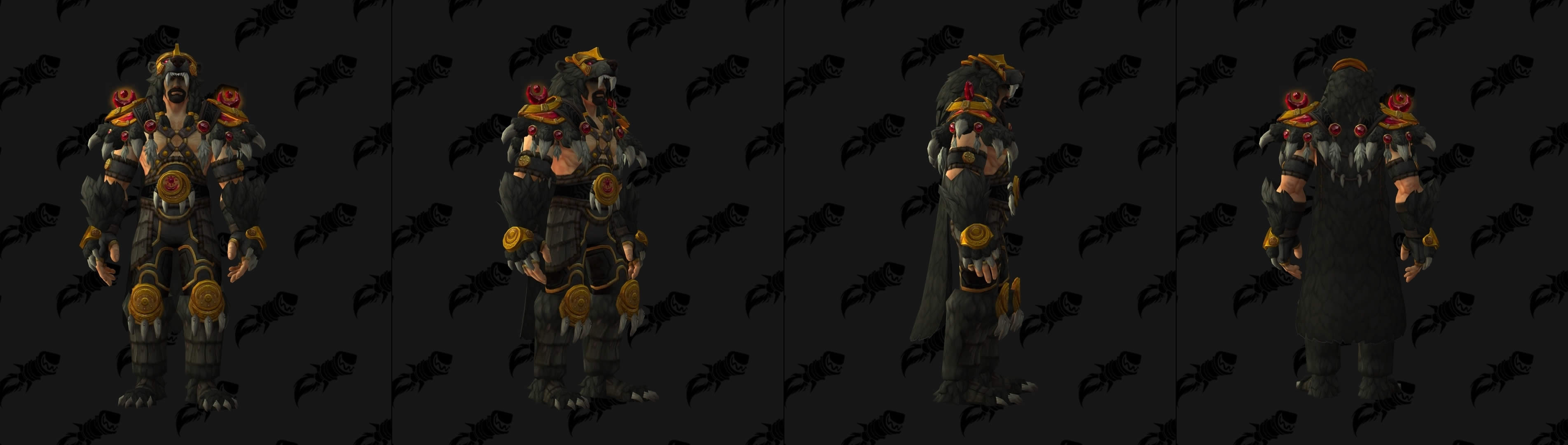 PTR7.3 全职业PVP护甲套装外观配色预览