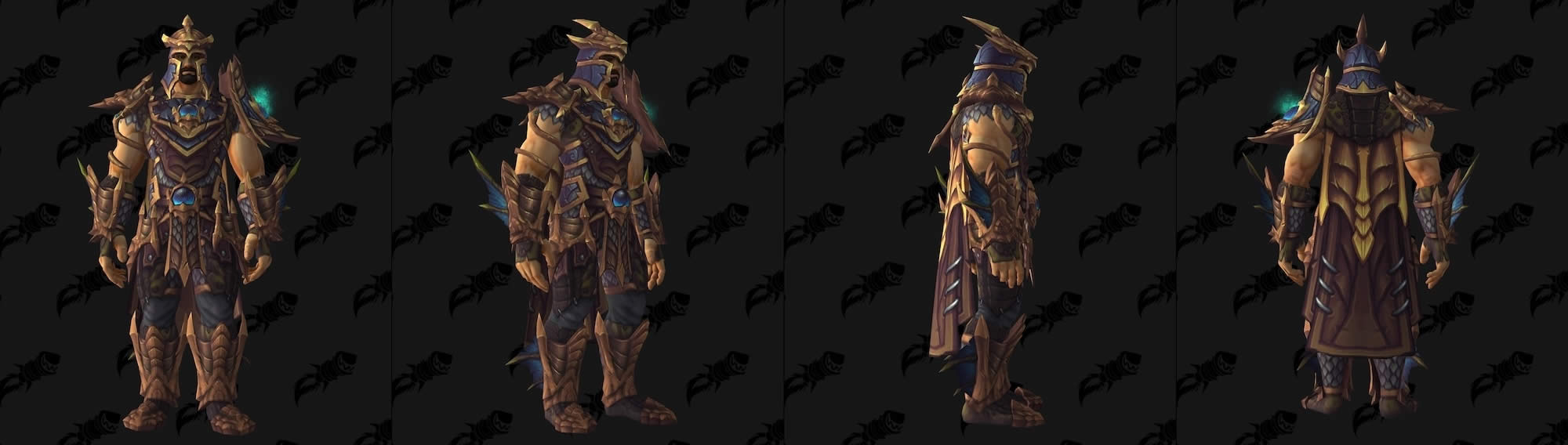 PTR7.3 全职业PVP护甲套装外观配色预览