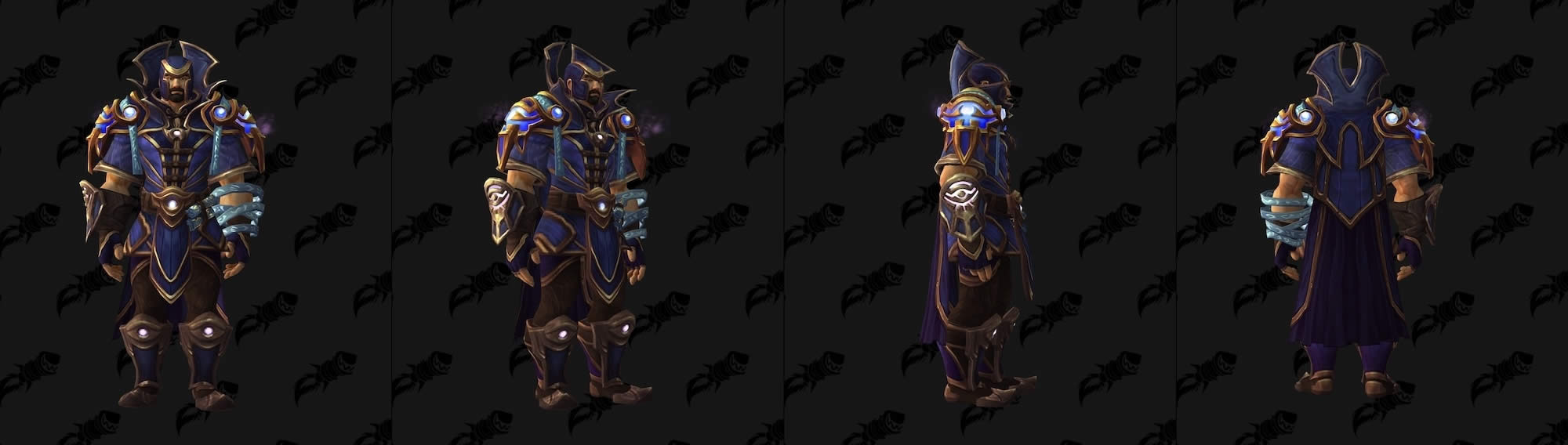 PTR7.3 全职业PVP护甲套装外观配色预览