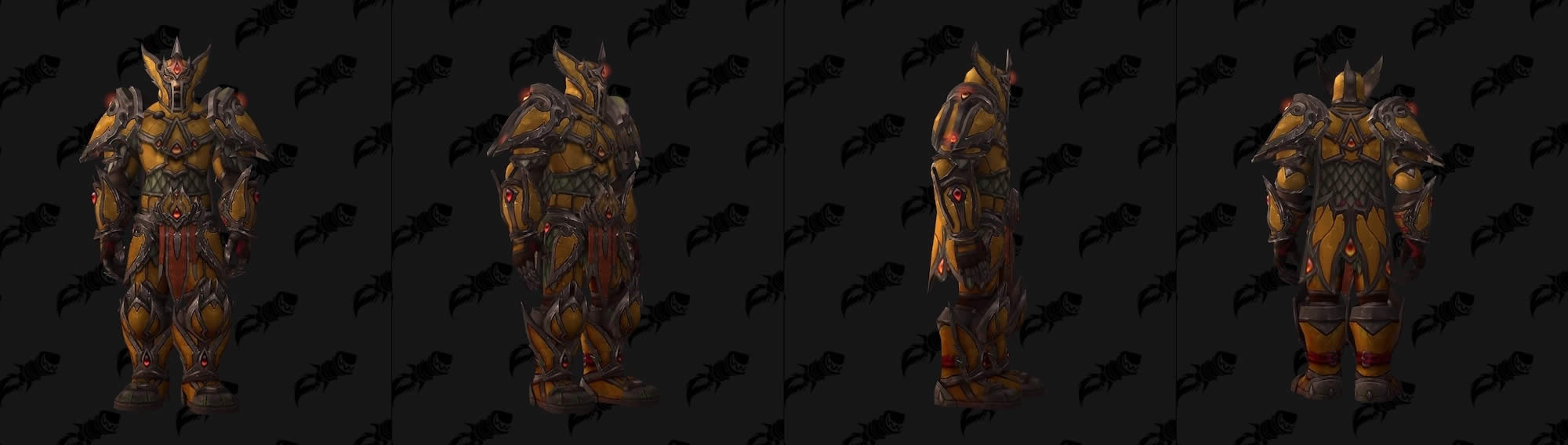 PTR7.3 全职业PVP护甲套装外观配色预览