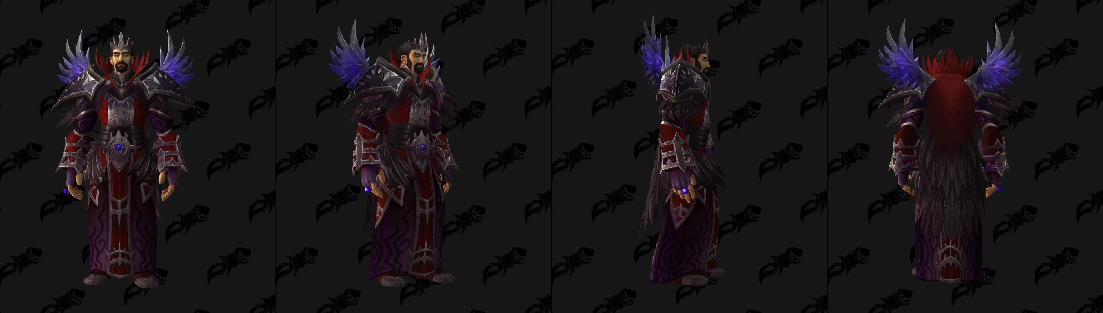 PTR7.3 全职业PVP护甲套装外观配色预览