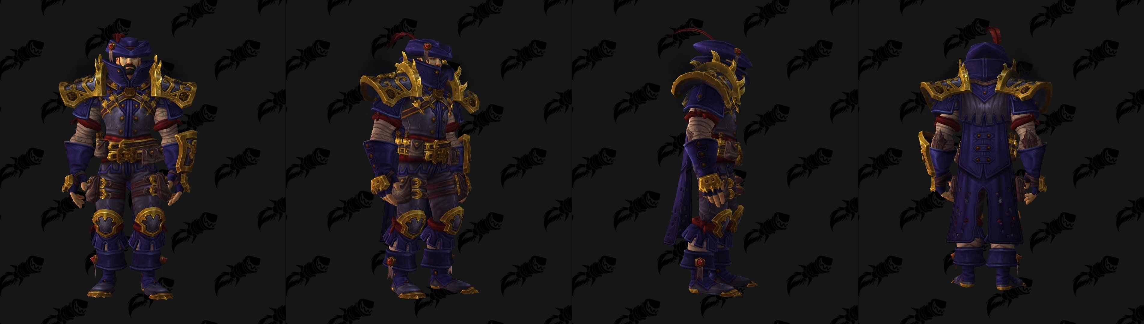 PTR7.3 全职业PVP护甲套装外观配色预览