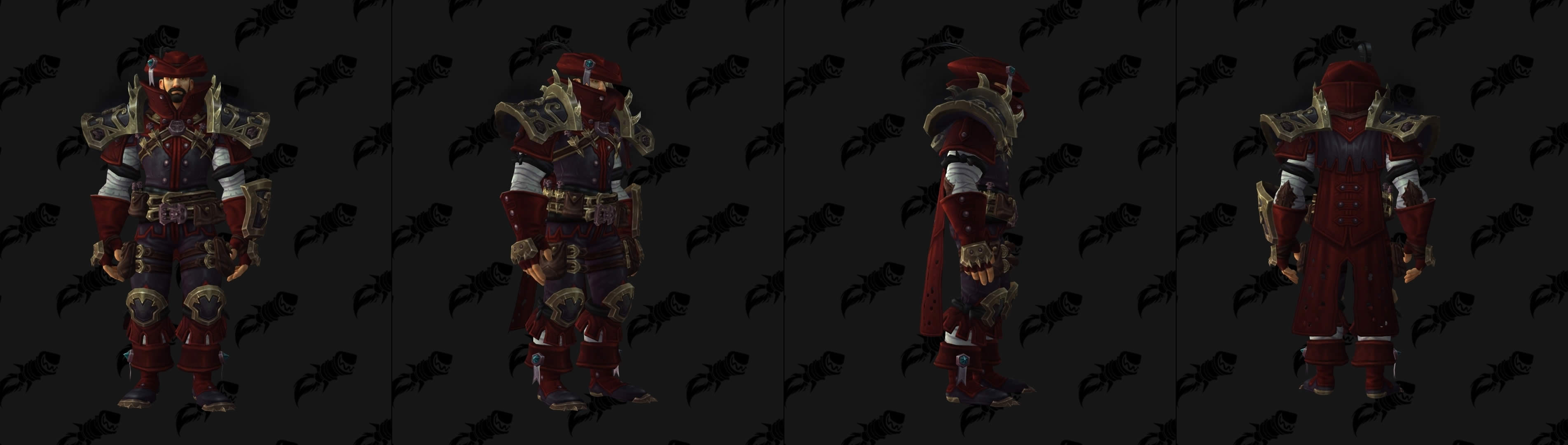 PTR7.3 全职业PVP护甲套装外观配色预览