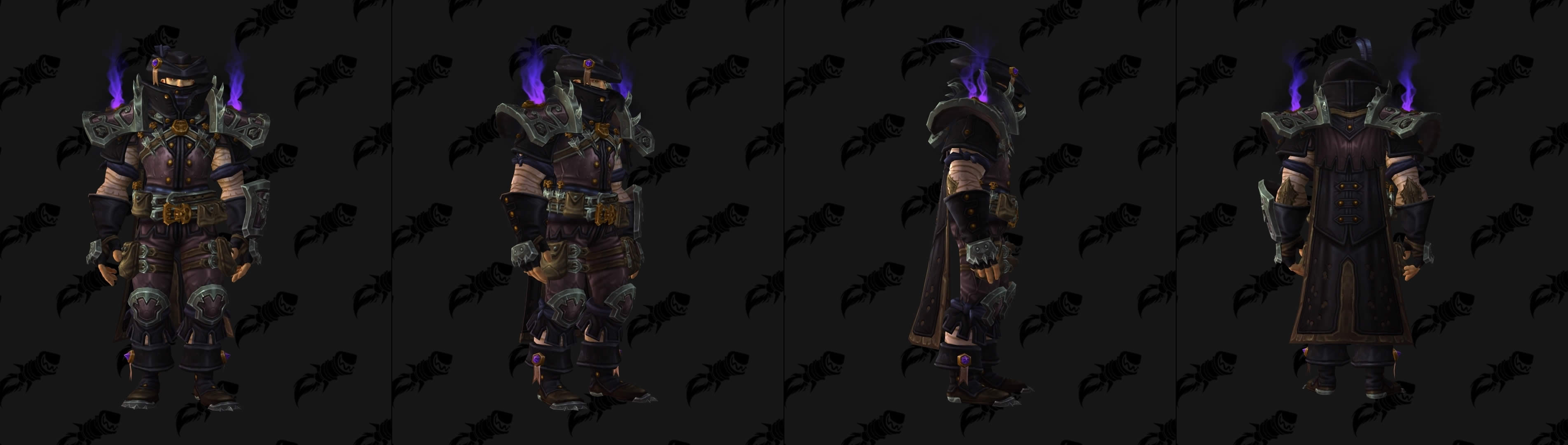 PTR7.3 全职业PVP护甲套装外观配色预览