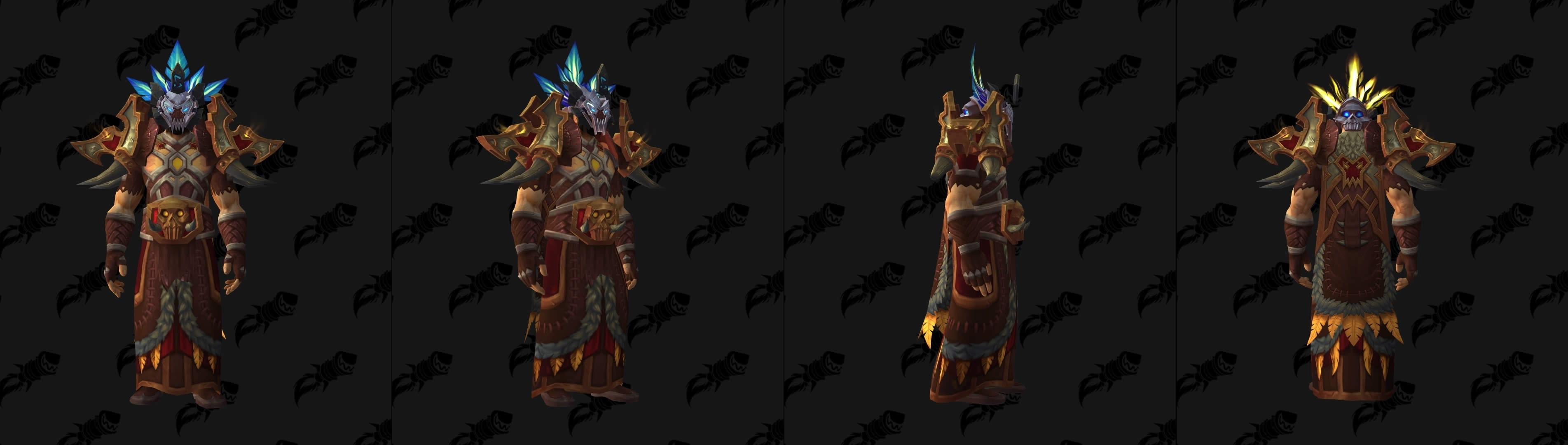 PTR7.3 全职业PVP护甲套装外观配色预览