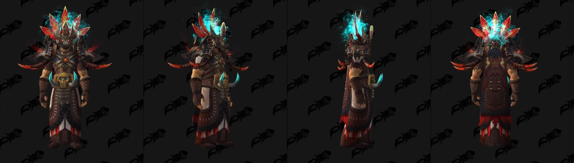 PTR7.3 全职业PVP护甲套装外观配色预览