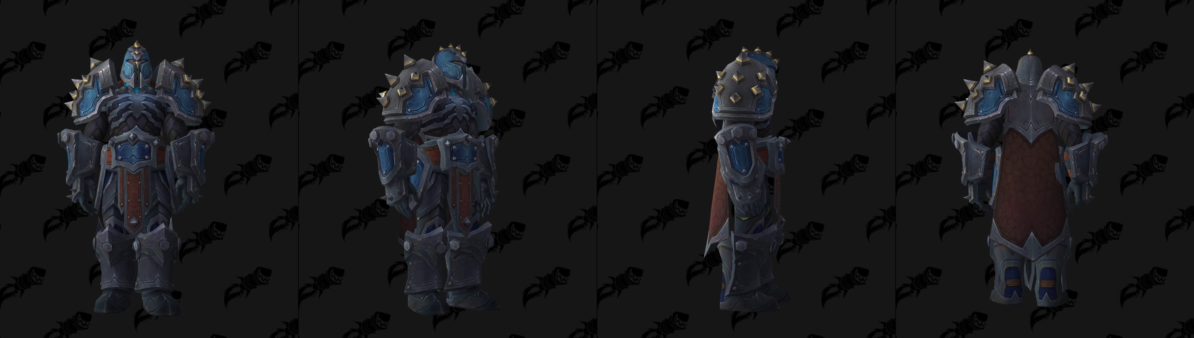 PTR7.3 全职业PVP护甲套装外观配色预览