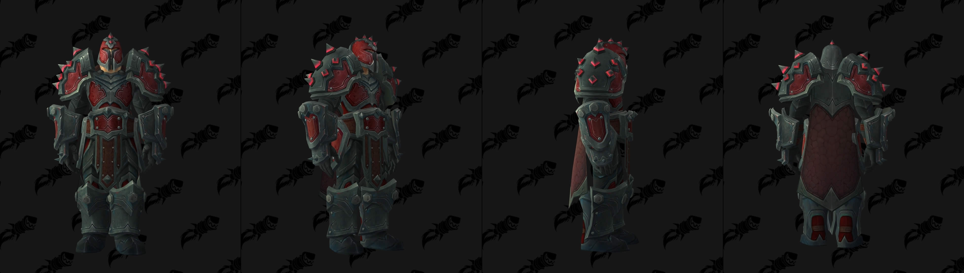 PTR7.3 全职业PVP护甲套装外观配色预览