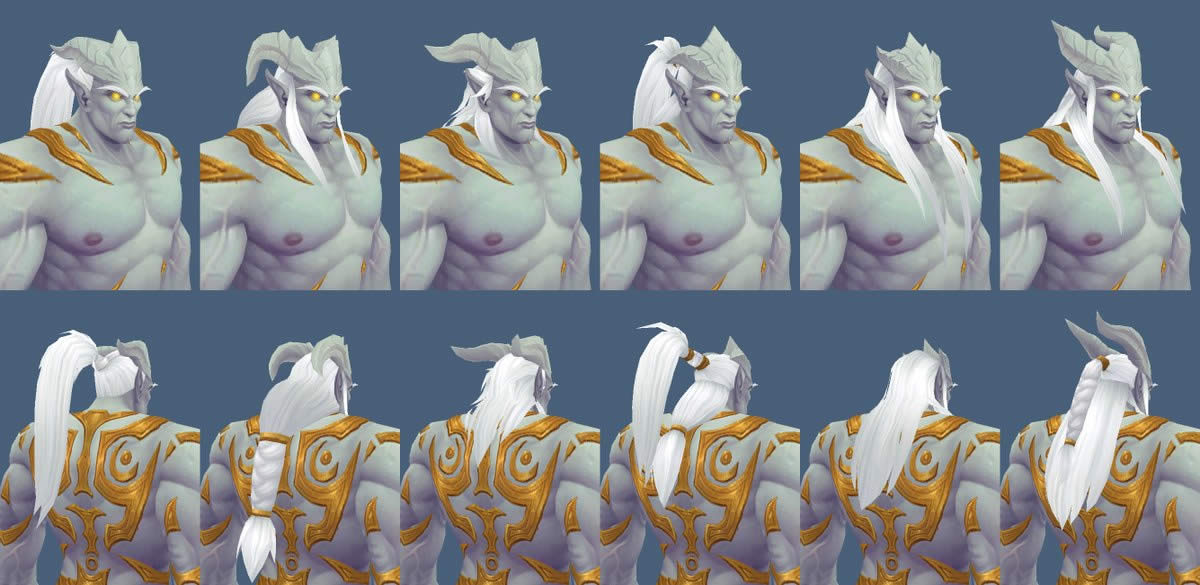 7.3PTR新模型:有圣光纹身的光铸德莱尼