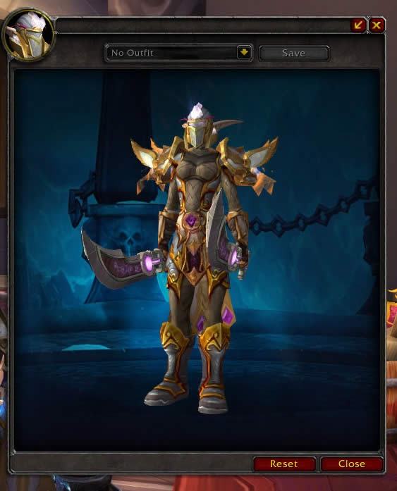 7.3PTR游戏UI改动 试衣间角色背景换为职业大厅