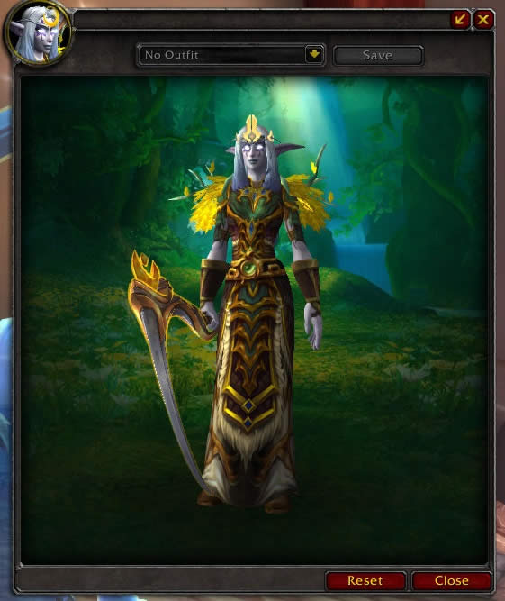 7.3PTR游戏UI改动 试衣间角色背景换为职业大厅