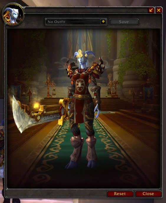 7.3PTR游戏UI改动 试衣间角色背景换为职业大厅